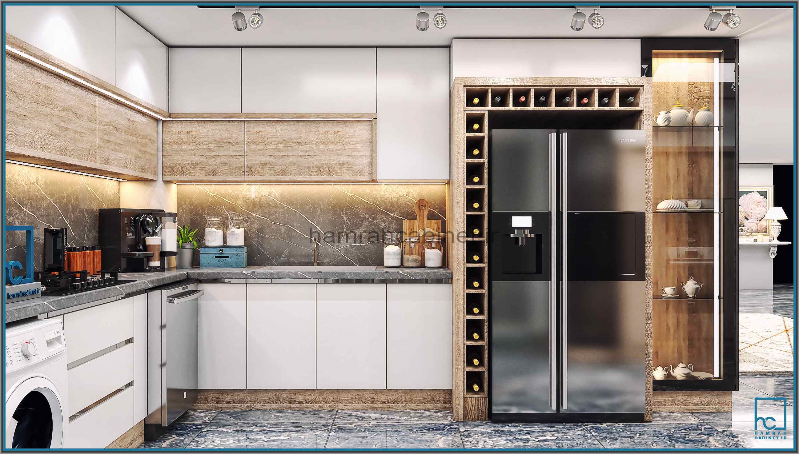 کابینت مدرن ژورنالی69